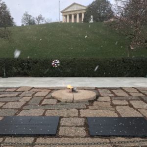 Kennedy Grave Arlington on the United States Army Tour