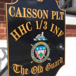 Caisson Platoon of The Old Guard on the United States Army Tour